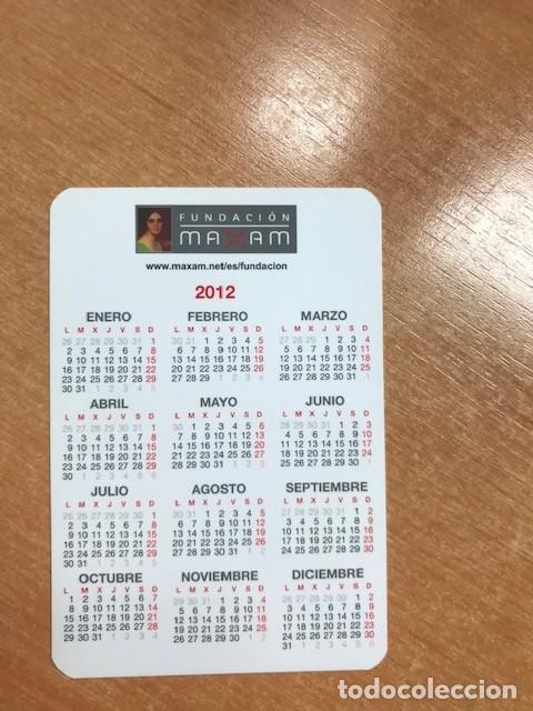 Coleccionismo calendarios: CALENDARIO MAXAM 2012 - Foto 2