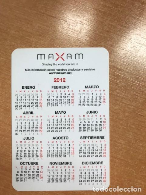 Coleccionismo calendarios: CALENDARIO MAXAM 2012 - Foto 2