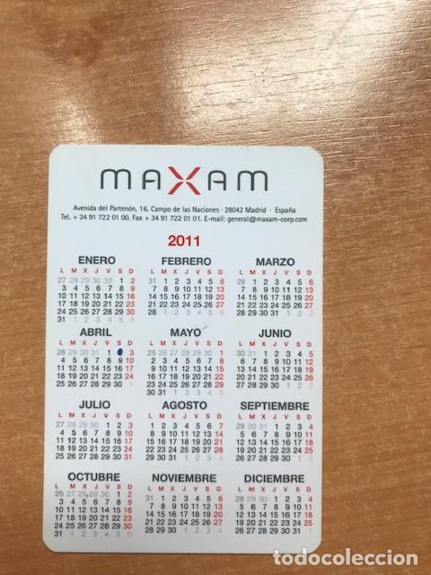 Coleccionismo calendarios: CALENDARIO MAXAM 2011 - Foto 2