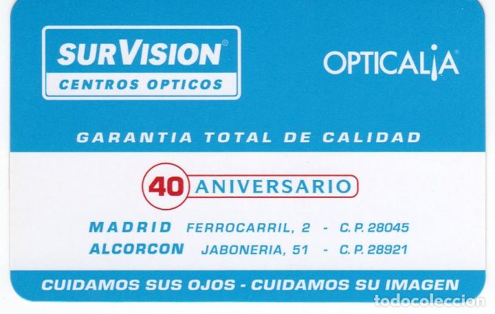 Coleccionismo Calendarios: Calendario bolsillo - SURVISI&Oacute;N - ANTIGUA &Oacute;PTICA SUR - A&ntilde;o 2015