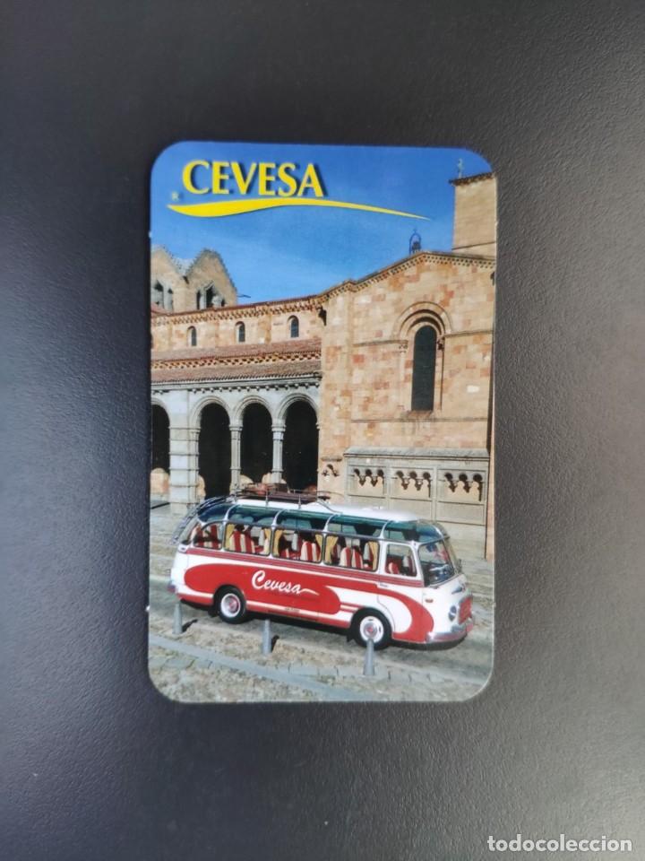 Coleccionismo calendarios: Calendario bolsillo - AUTOCARES CEVESA - bus autobus - A&ntilde;o 2015