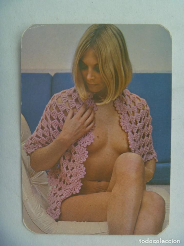 Coleccionismo calendarios: CALENDARIO DE BOLSILLO DE 1977 CON CHICA. PUBLICIDAD PERFUMERIA FERRETERIA LA CANDELARIA, SEVILLA