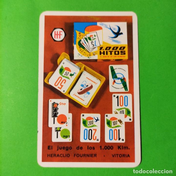 Coleccionismo Calendarios: CALENDARIO FOUNIER . EL JUEGO DE LOS 1000 HITOS . 1966