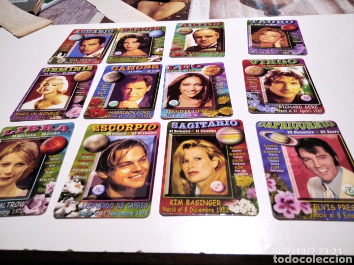 Coleccionismo calendarios: Calendarios BO hor&oacute;scopos 2008 artistas Elvis Presley, Marilyn Monroe etc