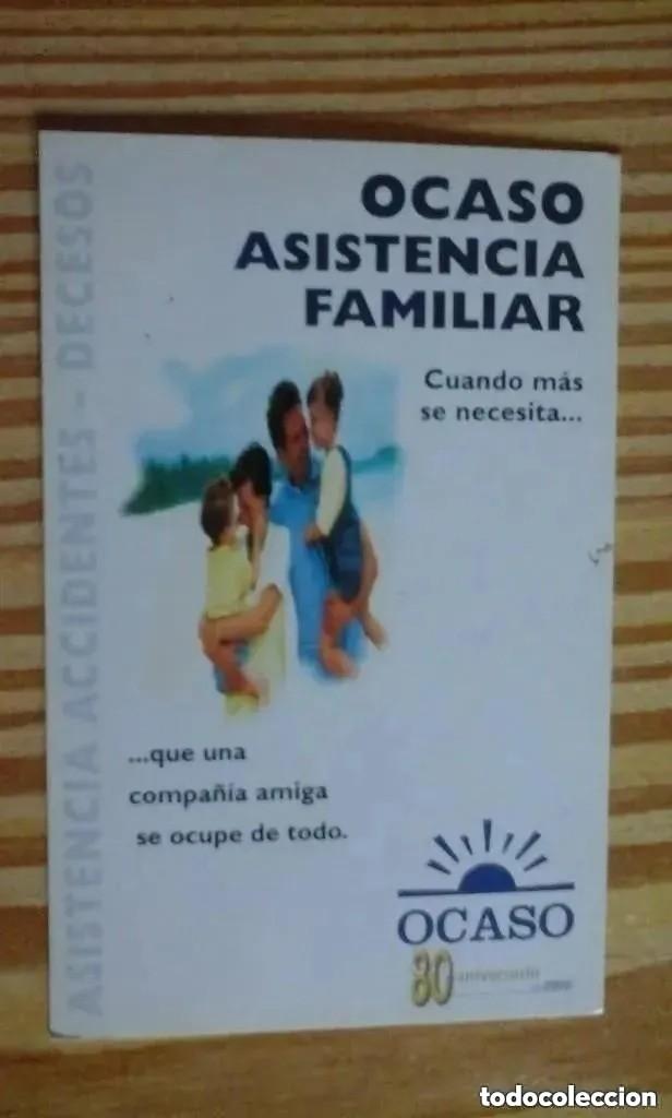 Coleccionismo calendarios: calendario de bolsillo - ocaso -2000
