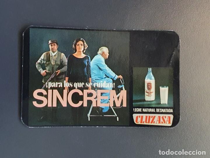 Collectionnisme Calendriers: CALENDARIO BOLSILLO - CLUZASA LECHE - A&Ntilde;O 1975
