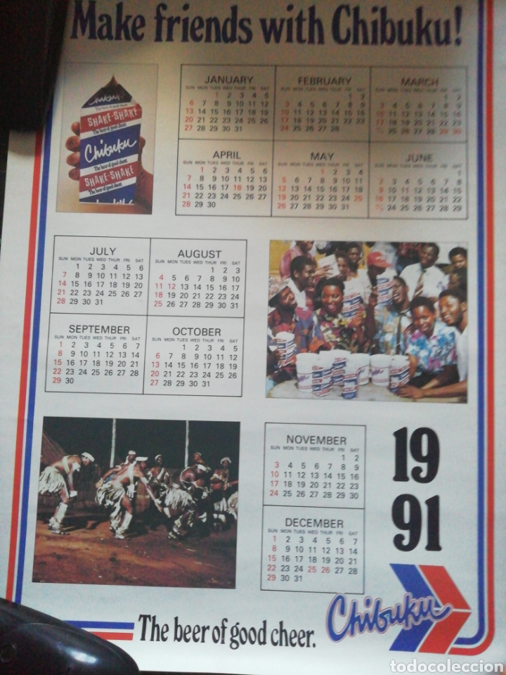Coleccionismo calendarios: Calendario de 1991 - Foto 2