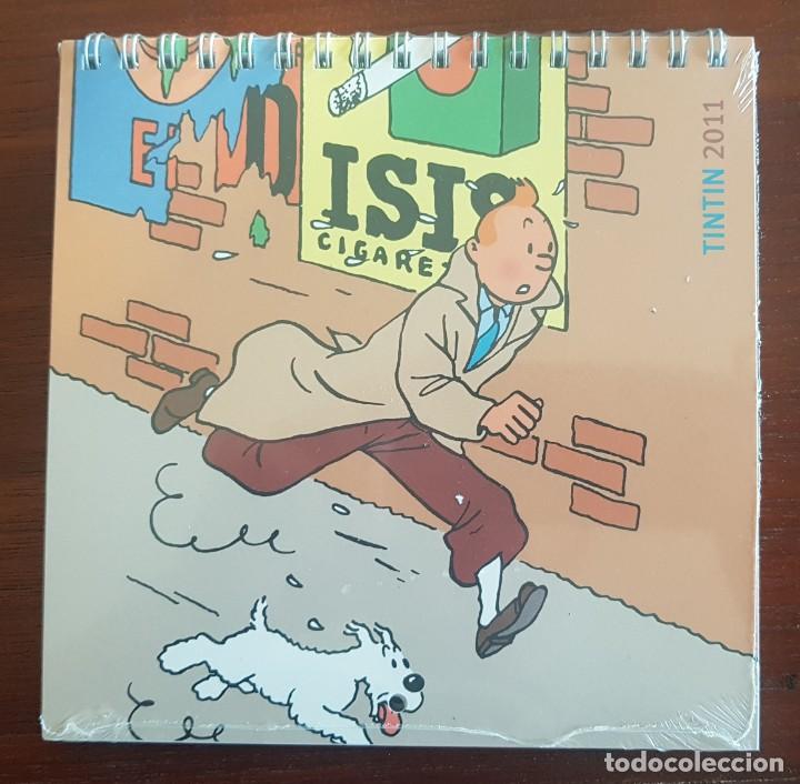 Coleccionismo Calendarios: Calendario TINTIN del a&ntilde;o 2011 en el BLISTER