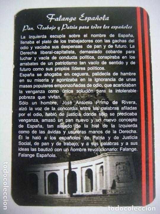 Coleccionismo calendarios: CALENDARIO DE BOLSILLO A&Ntilde;O 2017- FALANGE ESPA&Ntilde;OLA TEXTO N&ordm;-547