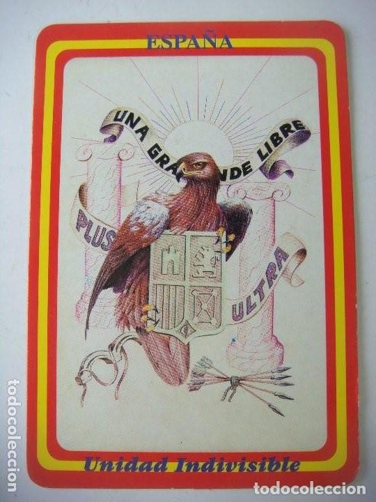 Coleccionismo calendarios: CALENDARIO DE BOLSILLO A&Ntilde;O 1998-ESPA&Ntilde;A AGUILA IMPERIAL UNIDAD INDIVISIBLE N&ordm;-547
