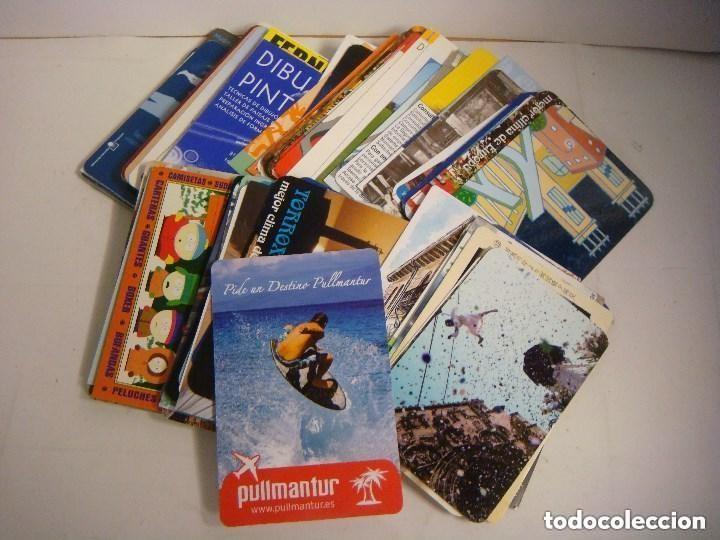 Coleccionismo calendarios: CALENDARIOS DE BOLSILLO LOTE DE 100 CALENDARIOS DE PUBLICIDAD N&ordm;-269