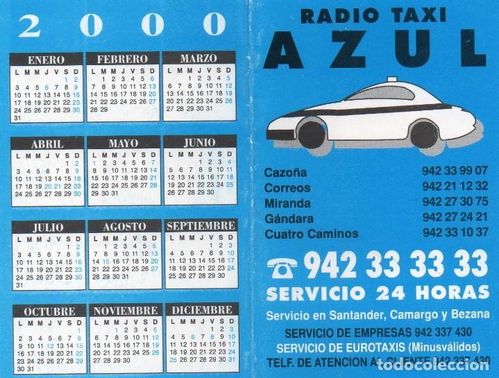 Coleccionismo calendarios: Calendario de Publicidad 2000 - RADIO TAXI