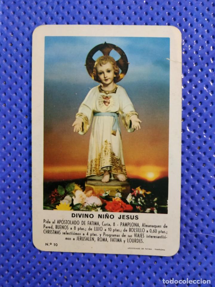 Coleccionismo calendarios: Calendario publicitario HERACLIO FOURNIER Serie &rdquo;Divino Ni&ntilde;o Jesus&rdquo;, 1963