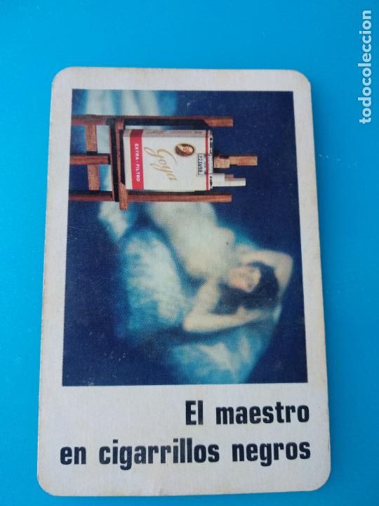 Coleccionismo Calendarios: CALENDARIO FOURNIER 1973 CIGARRILLOS GOYA