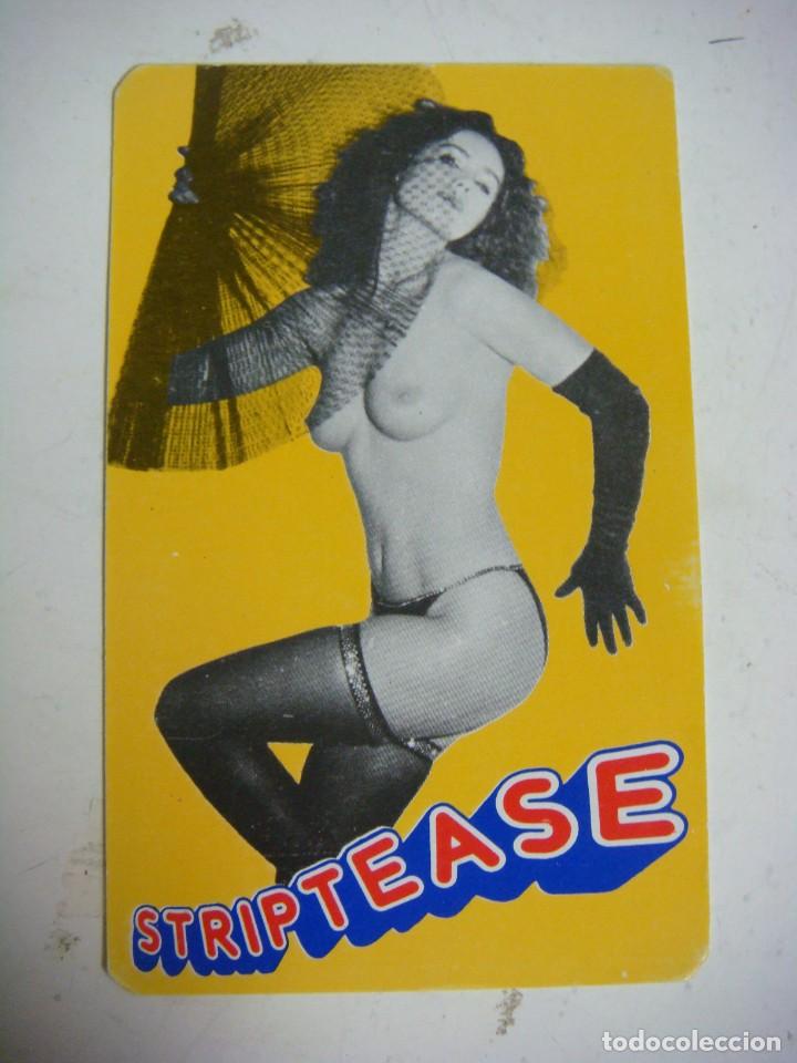 Coleccionismo calendarios: CALENDARIO DE BOLSILLO DE CHICAS STRIPTEASE A&Ntilde;O-1977