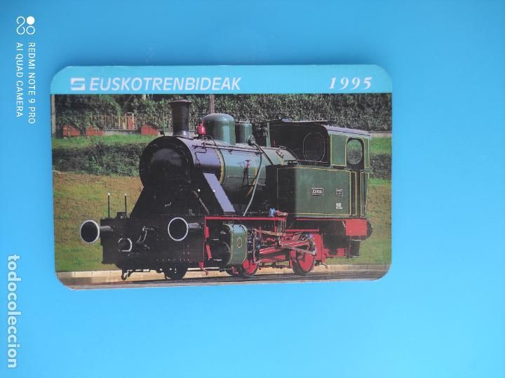 Coleccionismo Calendarios: CALENDARIO 1995 EUSKOTRENBIDEAK