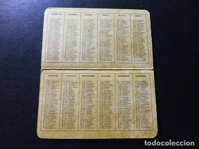 Coleccionismo calendarios: CALENDARIO DE BOLSILLO 1934 - Foto 2