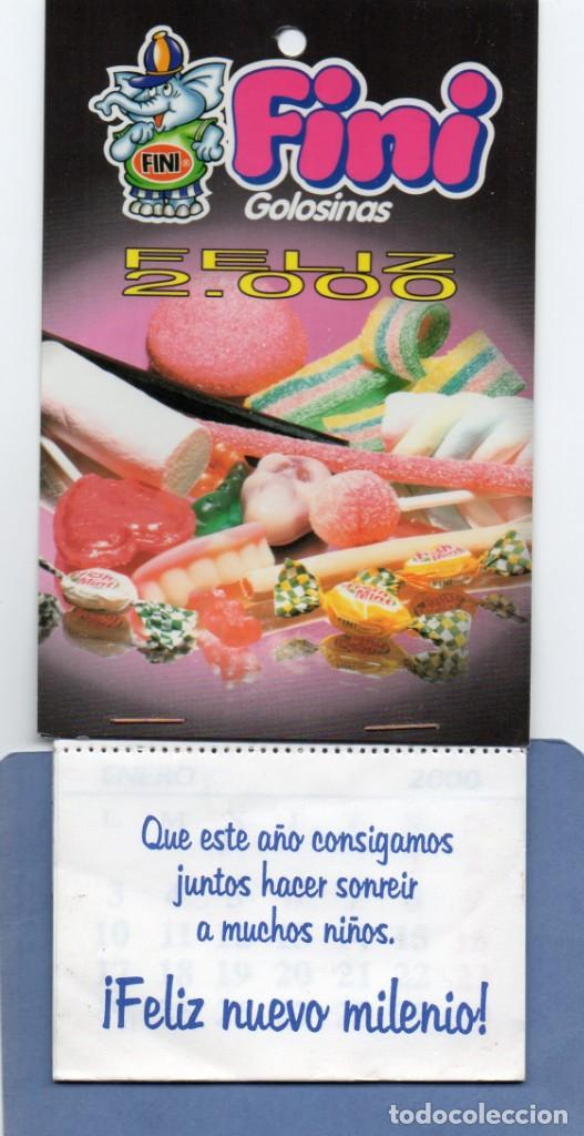 Coleccionismo calendarios: Calendario de Publicidad 2000 - FINI GOLOSINAS