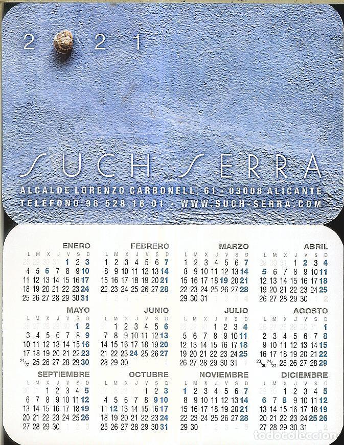 Coleccionismo Calendarios: CALENDARIO PUBLICIDAD - 2021 - IMPRENTA SUCH SERRA