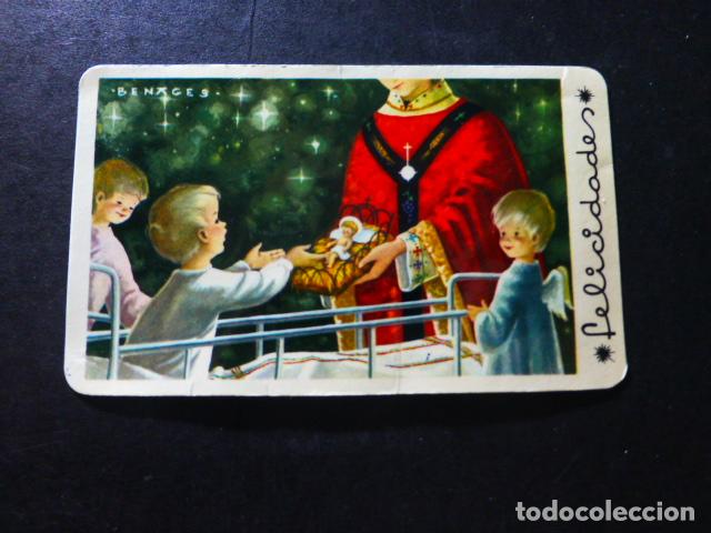 Collectionnisme Calendriers: FELICITACION NAVIDE&Ntilde;A ASILO SAN JUAN DE DIOS VALENCIA 1964 BENAGES ILUSTRADOR CALENDARIO BOLSILLO