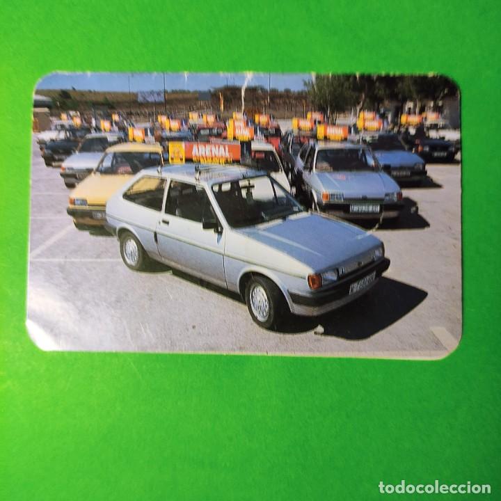 Coleccionismo Calendarios: CALENDARIO COCHE . FORD FIESTA **AUTO ESCUELA ARENAL 1988 . MADRID