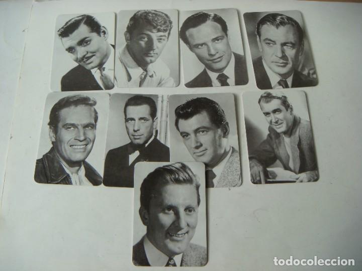Coleccionismo Calendarios: CALENDARIO DE BOLSILLO LOTE DE 9 CALENDARIOS DE ACTORES DE CINE N&ordm;-563