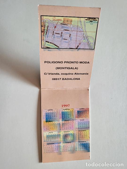 Sammeln von Kalendern: CALENDARIO DE BOLSILLO POLIGONO PRONTO MODA MONTIGALA BADALONA