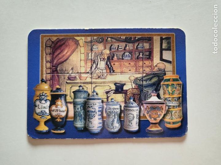Collezionismo Calendari: CALENDARIO DE BOLSILLO BOTES FARMACIA ANTIGUA