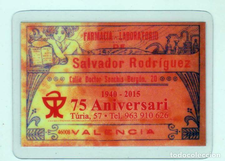 Coleccionismo calendarios: FARMACIA-LABORATORIO DE SALVADOR RODR&Iacute;GUEZ - A&Ntilde;O 2016 - PLASTIFICADO - PERFECTO ESTADO