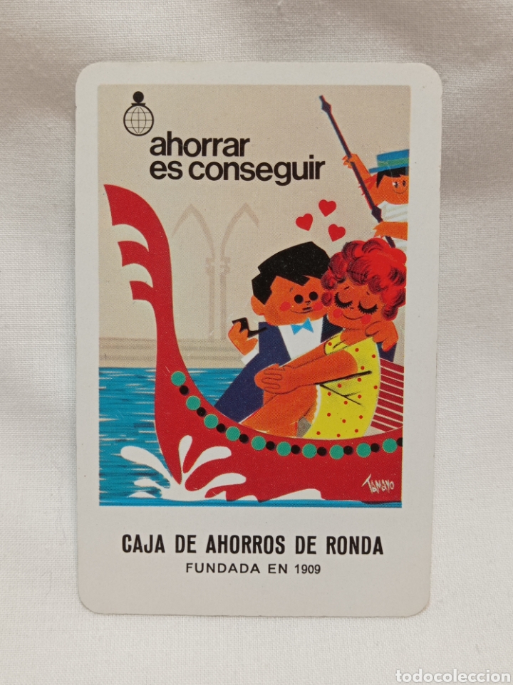 Collectables Calendars: CALENDARIO FOURNIER 1982 CAJA DE AHORROS DE RONDA MUY BUEN ESTADO