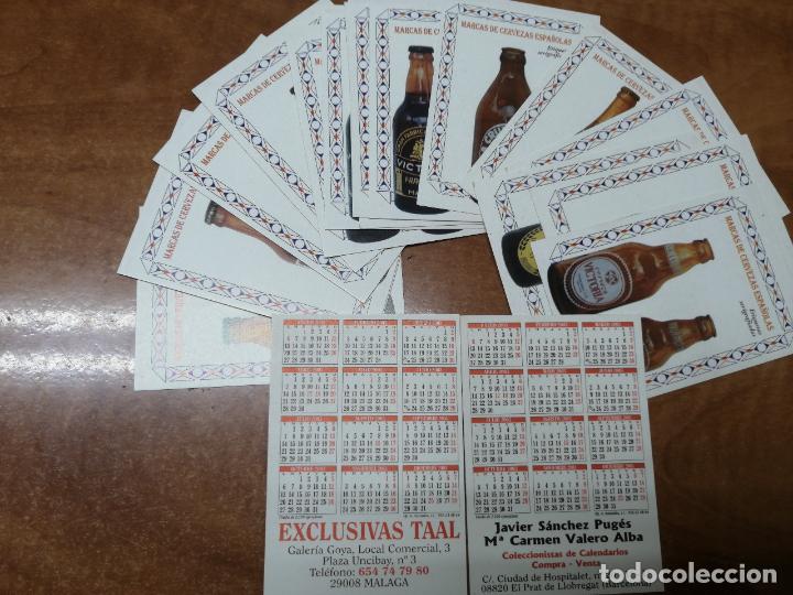Coleccionismo calendarios: LOTE DE 18 CALENDARIOS DE BOLSILLO DEL 2003 (MARCAS DE CERVEZAS ESPA&Ntilde;OLAS