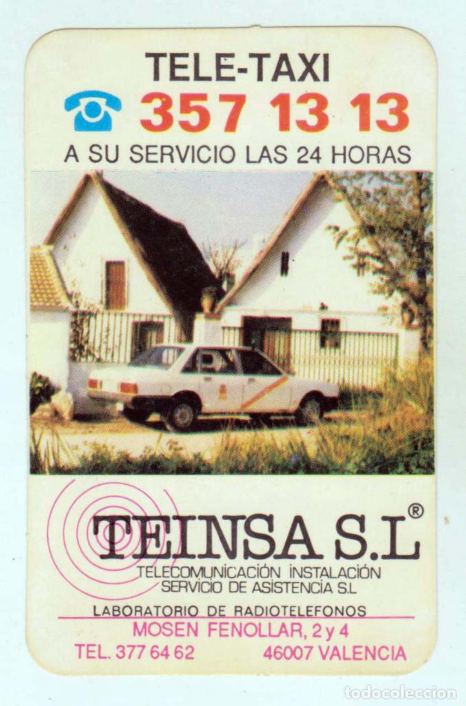 Coleccionismo calendarios: TELE-TAXI - A&Ntilde;O 1989 - PERFECTO ESTADO