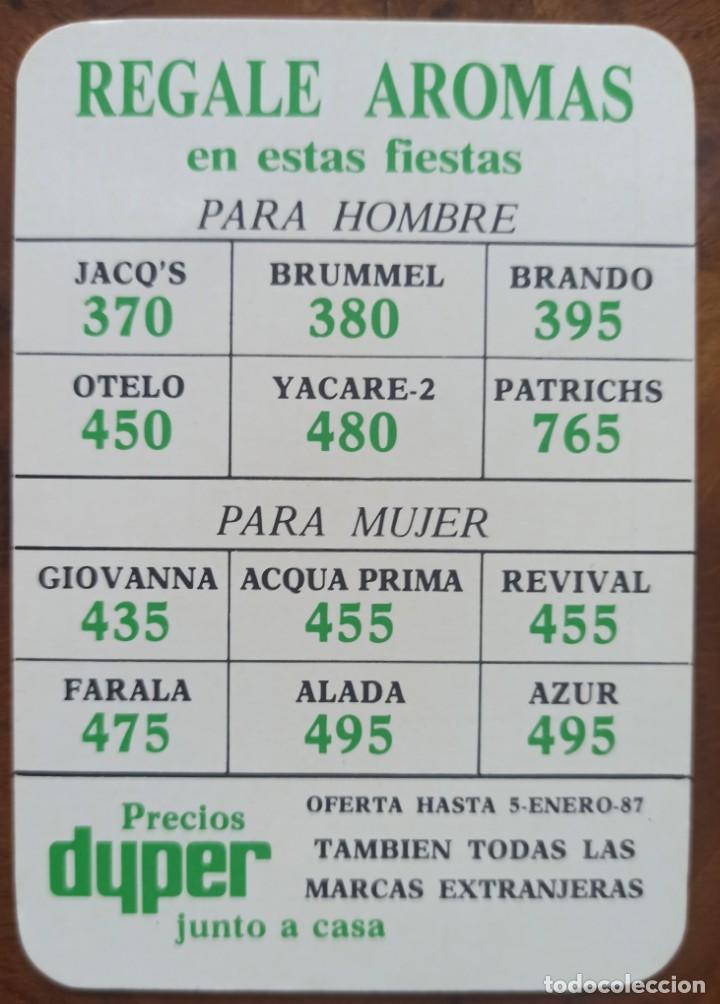 Collectables Calendars: Calendario bolsillo DYPER a&ntilde;o 87 Zaragoza colonias de moda a&ntilde;os 80