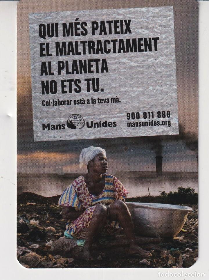 Coleccionismo Calendarios: CALENDARIO DEL A&Ntilde;O 2020 CON PUBLICIDAD DE MANOS UNIDAS EN CATALAN