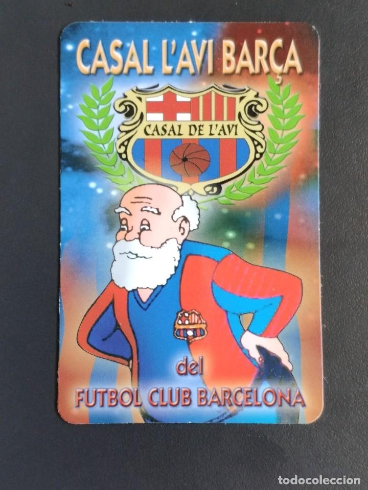 Coleccionismo calendarios: Calendario bolsillo - F&Uacute;TBOL - F.C. BARCELONA - CASAL DE L'AVI BAR&Ccedil;A - A&ntilde;o 2010