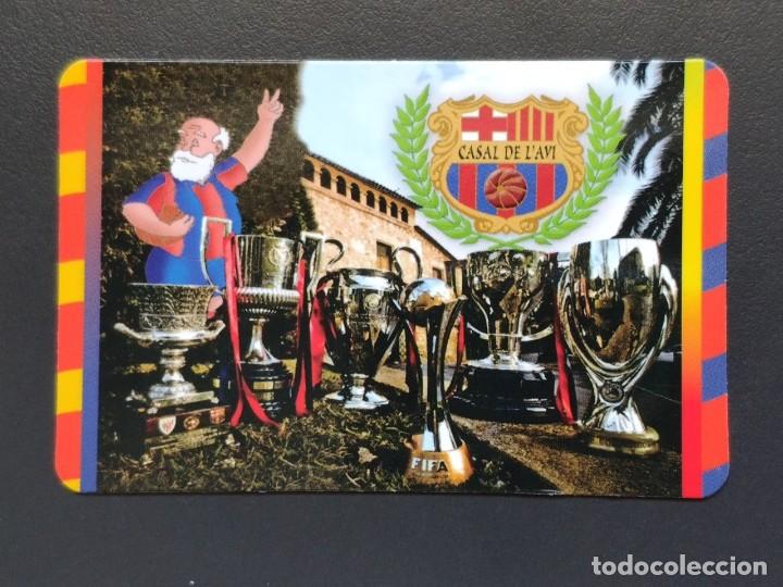 Collectionnisme Calendriers: Calendario bolsillo - F&Uacute;TBOL - F.C. BARCELONA - CASAL DE L'AVI BAR&Ccedil;A - A&ntilde;o 2011