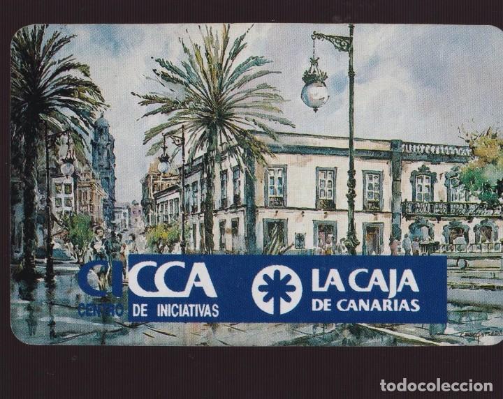 Coleccionismo Calendarios: CALENDARIO DE A&Ntilde;O 1991 EN PUBLICIDAD DE lLA CAJA DE CANARIAS