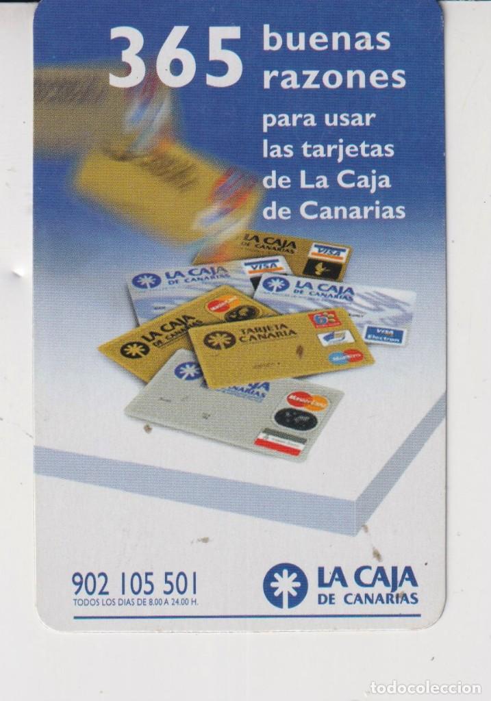 Coleccionismo Calendarios: CALENDARIO DE A&Ntilde;O 2001 EN PUBLICIDAD DE lLA CAJA DE CANARIAS