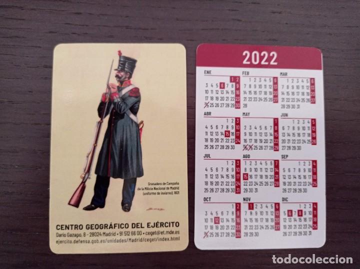 CALENDARIO PUBLICITARIO. CENTRO GEOGRÁFICO DEL EJÉRCITO. AÑO 2022 (Coleccionismo - Calendarios)