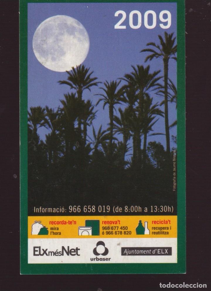 Coleccionismo Calendarios: CALENDARIO DE A&Ntilde;O 2009 CON PUBLICIDAD DE EXM&Eacute;S NET URBASER EN ESPA&Ntilde;OL