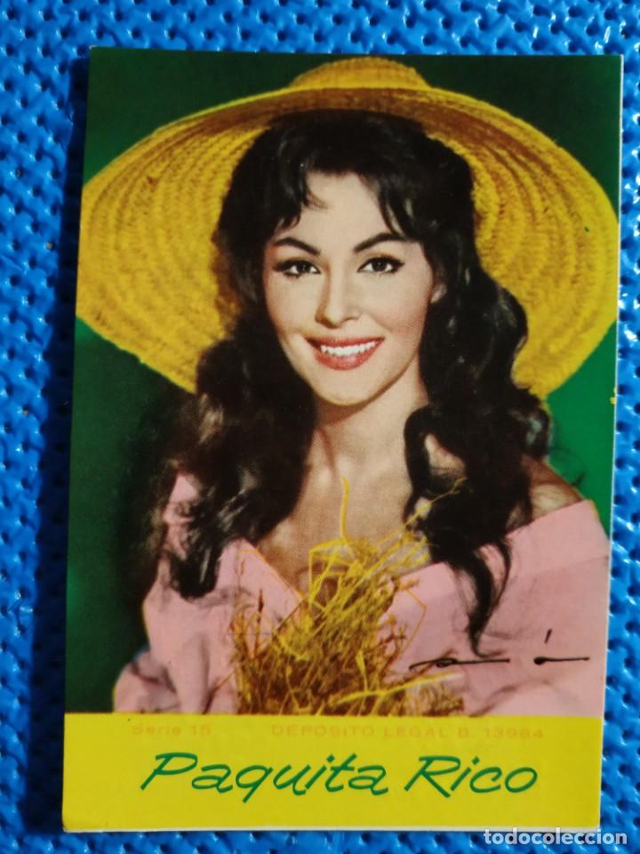 Coleccionismo calendarios: IMPECABLE Calendario con imagen de PAQUITA RICO &rdquo;Caf&eacute;s Santa Cristina&rdquo;, 1967