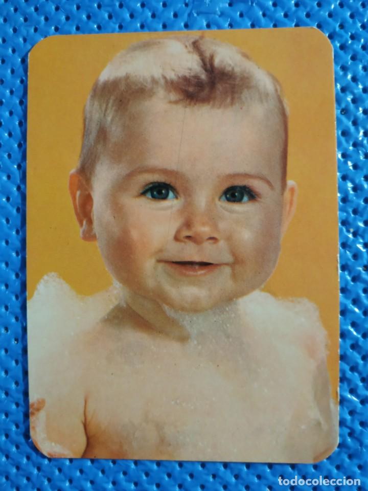 Coleccionismo calendarios: Calendario de bolsillo publicitario EDICIONES SUSAETA, con imagen de bebe ba&ntilde;&aacute;ndose. 1971