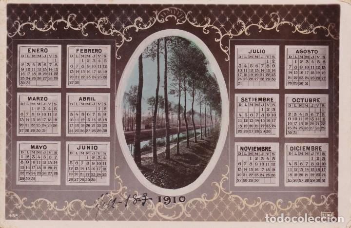 Colecionismo Calend&aacute;rios: postal calendario 1910