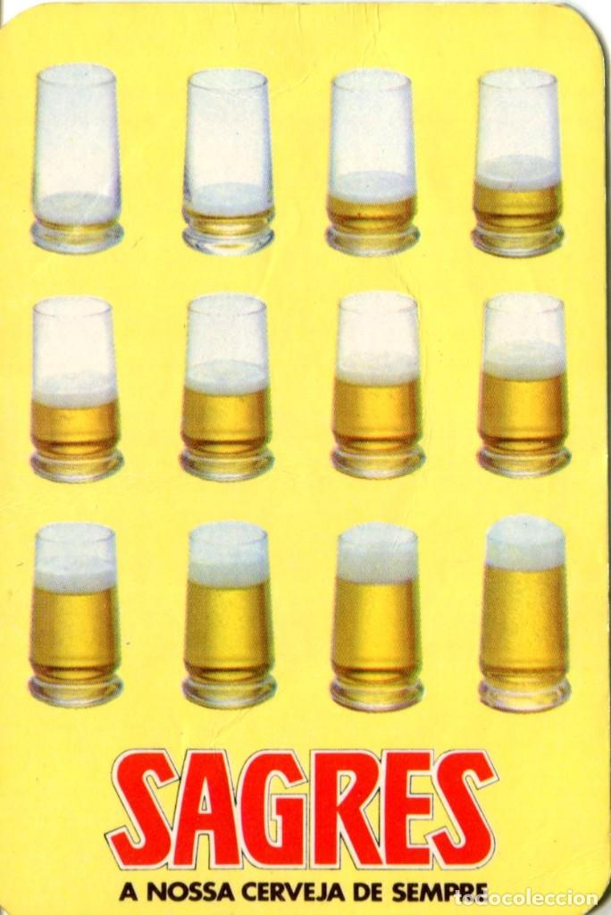 Coleccionismo calendarios: CALENDARIO ** CERVEZA SAGRES ** A&Ntilde;O 1987 - PORTUGUES