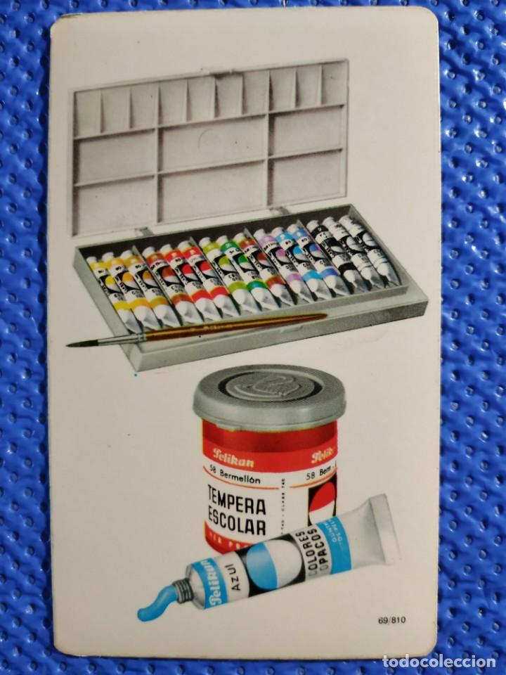 Coleccionismo Calendarios: Calendario Publicitario PELIKAN Tempera escolar. 1972