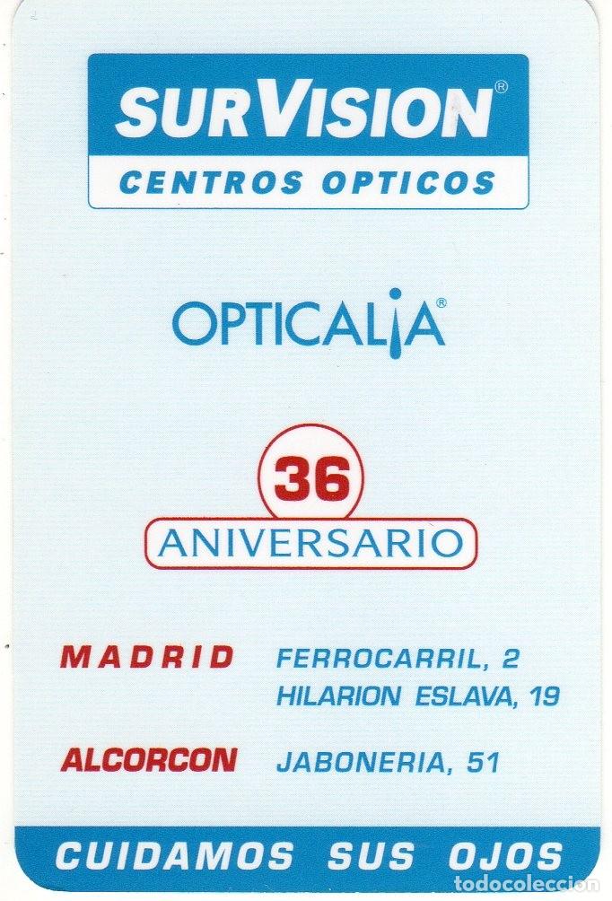 Coleccionismo Calendarios: Calendario bolsillo - SURVISI&Oacute;N - ANTIGUA &Oacute;PTICA SUR - A&ntilde;o 2011