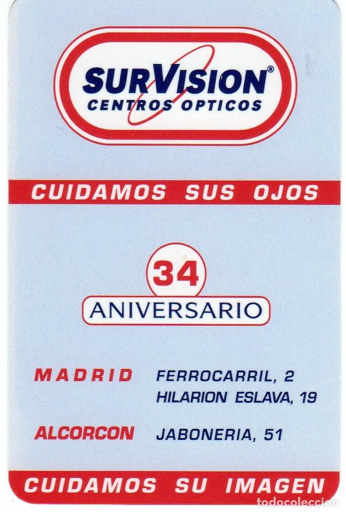 Coleccionismo Calendarios: Calendario bolsillo - SURVISI&Oacute;N - ANTIGUA &Oacute;PTICA SUR - A&ntilde;o 2009