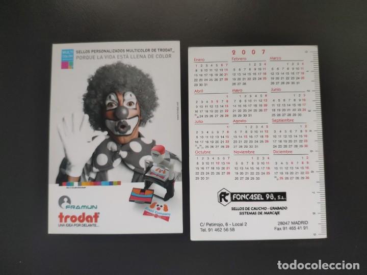 Coleccionismo Calendarios: Calendario bolsillo - A&Ntilde;O 2007 - TRODAT - CASTELLANO - SELLOS CAUCHO FONCASEL 98 MADRID