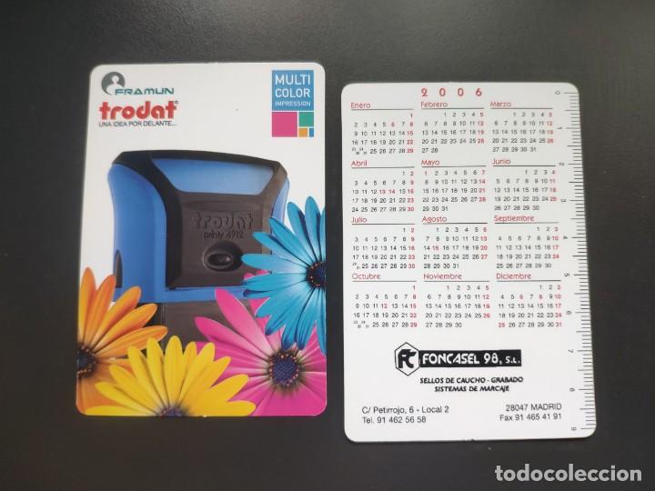 Coleccionismo Calendarios: Calendario bolsillo - A&Ntilde;O 2006 - TRODAT - CASTELLANO - SELLOS CAUCHO FONCASEL 98 MADRID