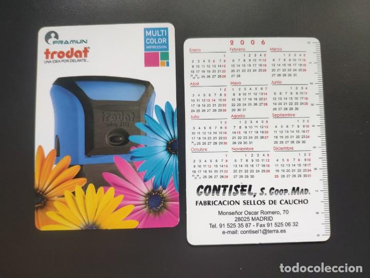Coleccionismo Calendarios: Calendario bolsillo - A&Ntilde;O 2006 - TRODAT - CASTELLANO - SELLOS CAUCHO CONTISEL MADRID